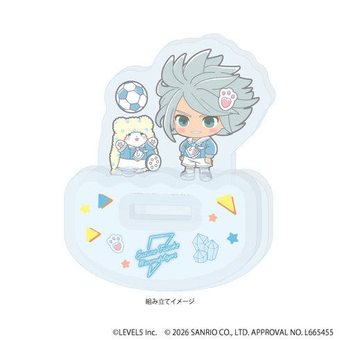 『イナズマイレブン×サンリオキャラクターズ』ゆらゆらアクリルスタンド10/涼野風介×まるもふびより(コラボイラスト)【202609再販】