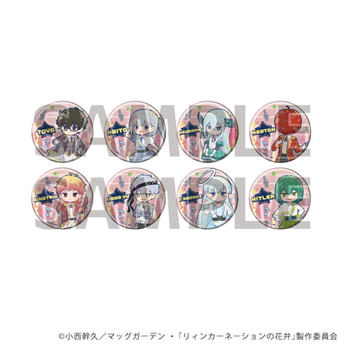 『リィンカーネーションの花弁』缶バッジ04/アイドルver. コンプリートセット(全8種)(POP Artイラスト)