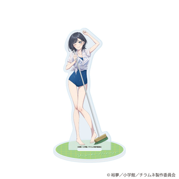 《千岁君在柠檬水瓶里》亚克力立牌14/七濑悠月 泳池开放版(全新绘制插图)