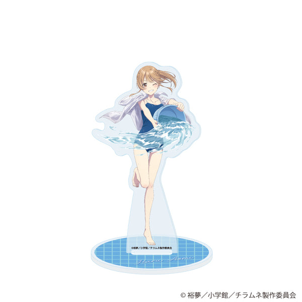 《千岁君在柠檬水瓶里》亚克力立牌15/青海阳 泳池开放版(全新绘制插图)