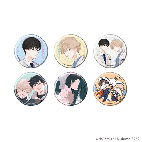 『愛追うふたり』缶バッジ01/ブラインド(全6種)(公式&描き下ろしイラスト)【BOX】【202609再販】