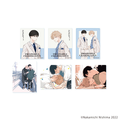 『愛追うふたり』アクリルカード01/ブラインド(全6種)(公式&描き下ろしイラスト)【BOX】【202609再販】