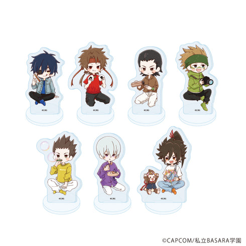 "Gakuen BASARA" Acrylic Mini Stands 21 / Picnic Ver. Complete Set (7 Varieties) (Graph Art Illustration)