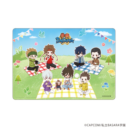 "Gakuen BASARA" Character Clear Case 12 / Group Design: Picnic Ver. (Graph Art Illustration)
