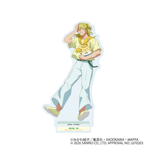 『忘却バッテリー×サンリオキャラクターズ』アクリルスタンド03/藤堂 葵×ポムポムプリン(コラボイラスト)