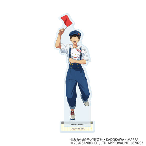 『忘却バッテリー×サンリオキャラクターズ』アクリルスタンド05/山田太郎×ハローキティ(コラボイラスト)