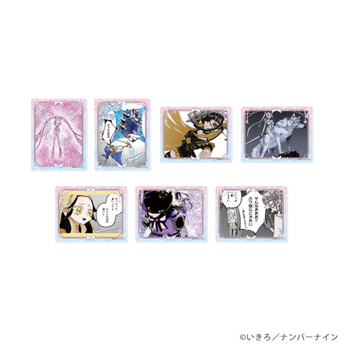《魔法少女粉藍》壓克力卡 01/全套組(共7種)(官方插畫)
