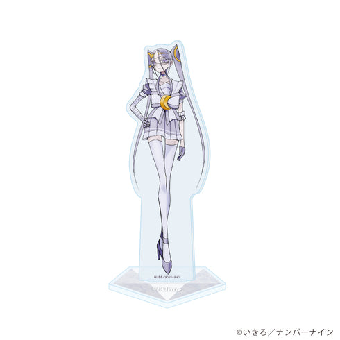 《魔法少女粉藍》壓克力立牌04/白色(官方插畫)