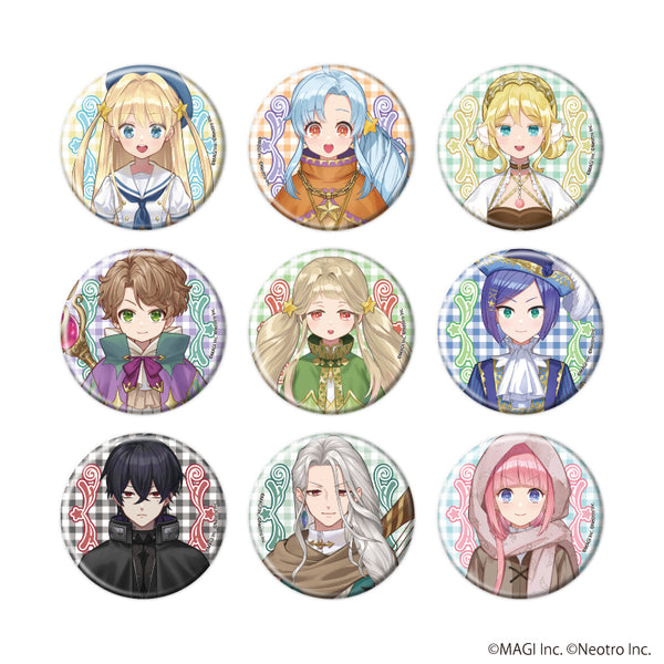 『まじかる☆シリーズ』缶バッジ01/コンプリートセット(全9種)(公式イラスト)