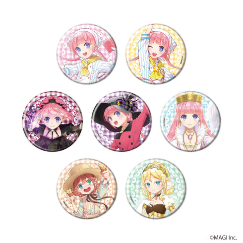 『まじかる☆シリーズ』缶バッジ02/コンプリートセット(全7種)(公式イラスト)