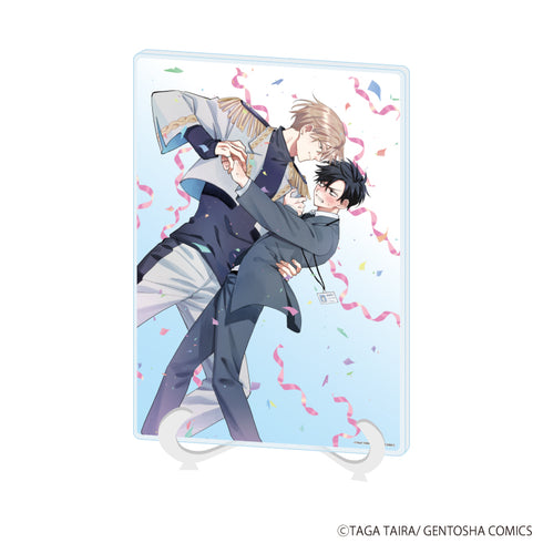 "Taga Taira" Acrylic Art Board (A5 Size) 01 / "Group-Favorite BL Fair ~Café Time with the Idols~" (Official Illustration)