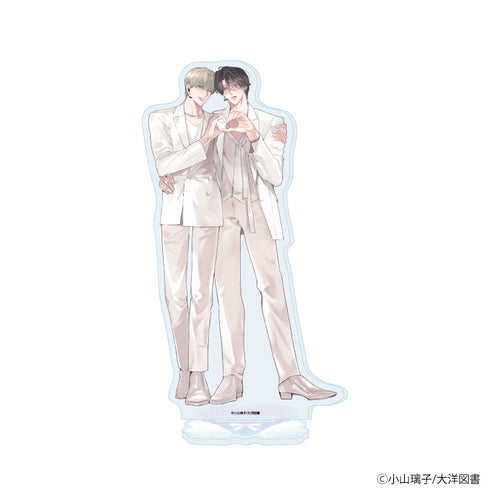 《小山璃子老师》亚克力立牌02/《全团推BL特辑~与偶像们的咖啡时光~》(全新绘制插画)