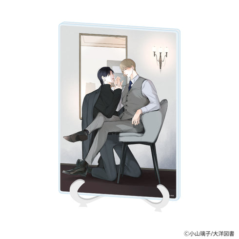 "Riko Koyama" Acrylic Art Board (A5 Size) 02 / "Group-Favorite BL Fair ~Café Time with the Idols~" (Official Illustration)