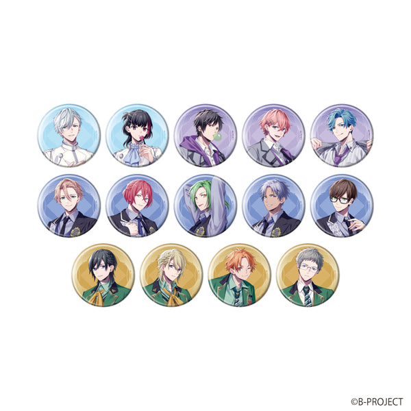 《B-PROJECT》徽章01/Handsome King 全套組(共14種)(官方插畫)