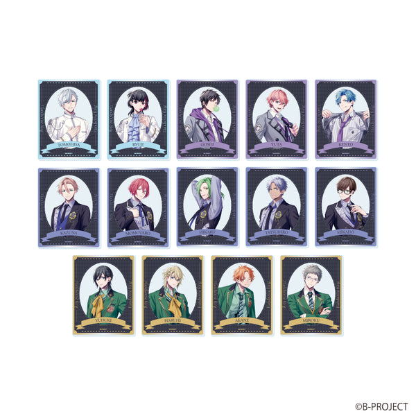 『B-PROJECT』アクリルカード01/Handsome King コンプリートセット(全14種)(公式イラスト)