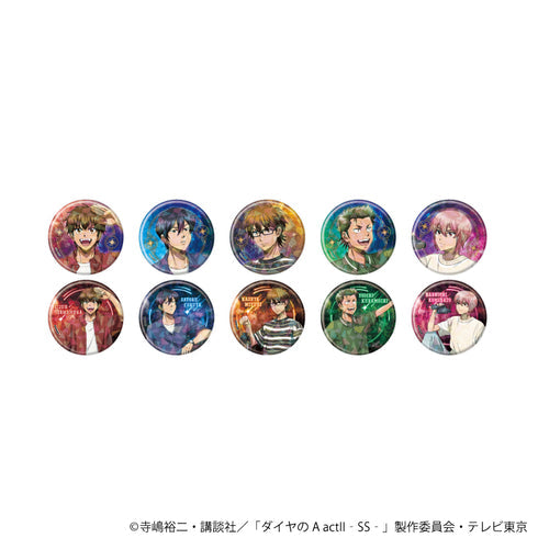 『ダイヤのA actII -Second Season-』ホログラム缶バッジ(57mm)03/ブラインド(全10種)(描き下ろしイラスト)【BOX】【202609再販】