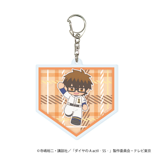 『ダイヤのA actII -Second Season-』アクリルキーホルダー05/御幸 一也(ぽてぬいアート)