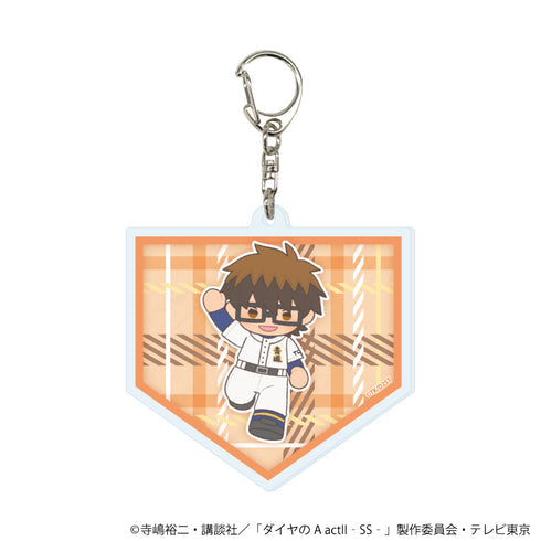 《鑽石王牌 actII -Second Season-》壓克力鑰匙圈05/御幸一也(Poteneui Art)【202609再版】