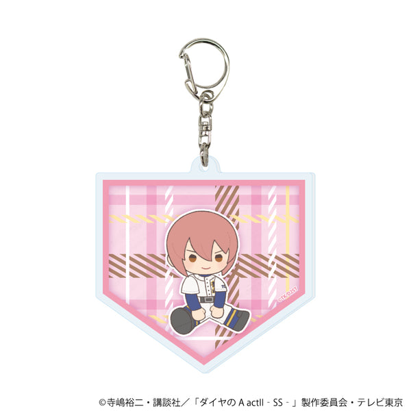 『ダイヤのA actII -Second Season-』アクリルキーホルダー07/小湊 春市(ぽてぬいアート)