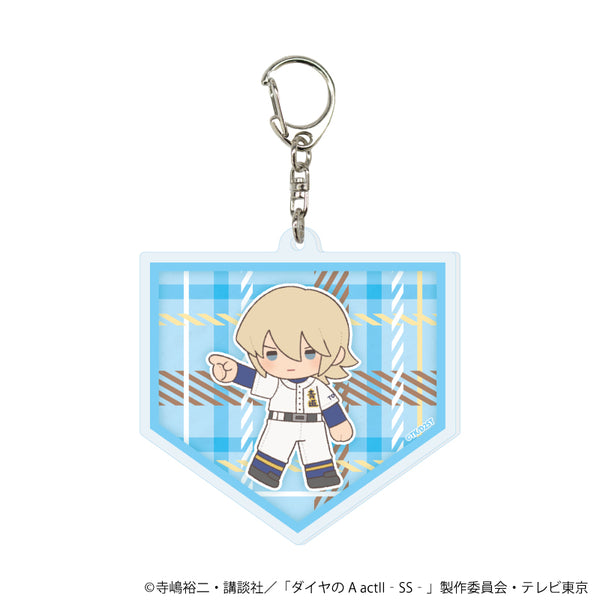 『ダイヤのA actII -Second Season-』アクリルキーホルダー08/奥村 光舟(ぽてぬいアート)