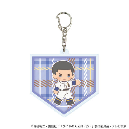 『ダイヤのA actII -Second Season-』アクリルキーホルダー09/結城 将司(ぽてぬいアート)【202609再販】