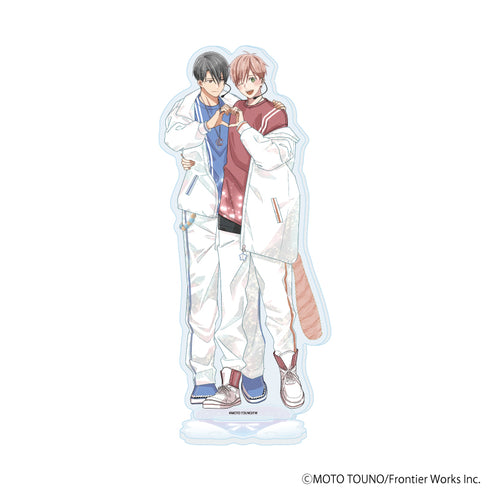 《灯乃Moto老师》亚克力立牌01/“全团推BL特辑~与偶像们的咖啡时光~”(全新绘制插画)