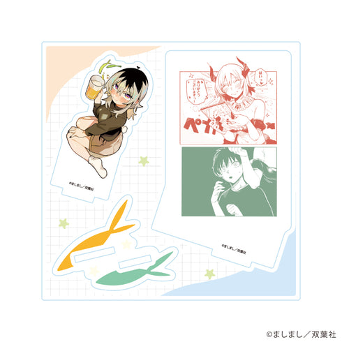 《與今天的卜部小姐》壓克力立牌 02/2卷設計(官方插畫)