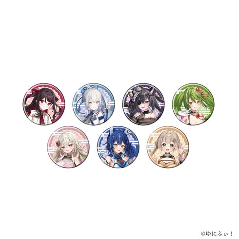 『ゆにふぃ!』缶バッジ01/ブラインド(全7種)(公式イラスト)【BOX】【202609再販】