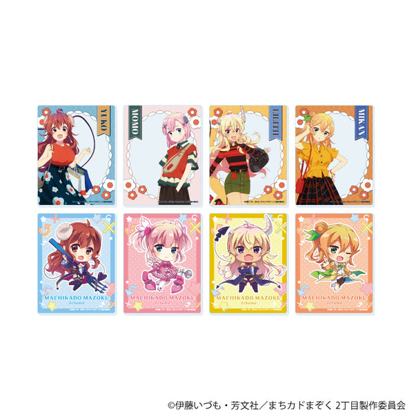 『まちカドまぞく 2丁目』アクリルカード01/おめかしver. コンプリートセット(全8種)(公式&描き下ろしイラスト)