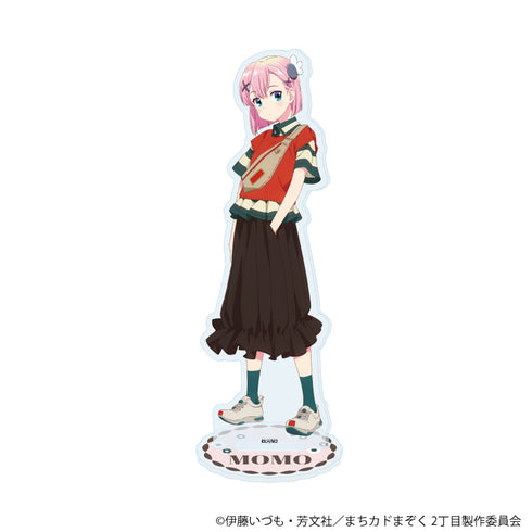 『まちカドまぞく 2丁目』アクリルスタンド26/千代田桃 おめかしver.(描き下ろしイラスト)