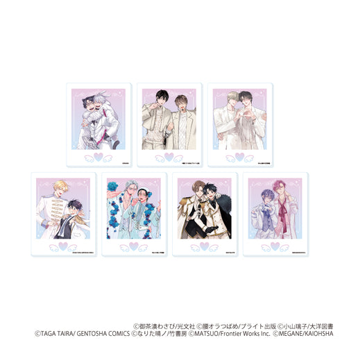 『箱推しBLフェア~アイドルたちとのカフェタイム~』アクリルカード01/コンプリートセット(全7種)(描き下ろしイラスト)