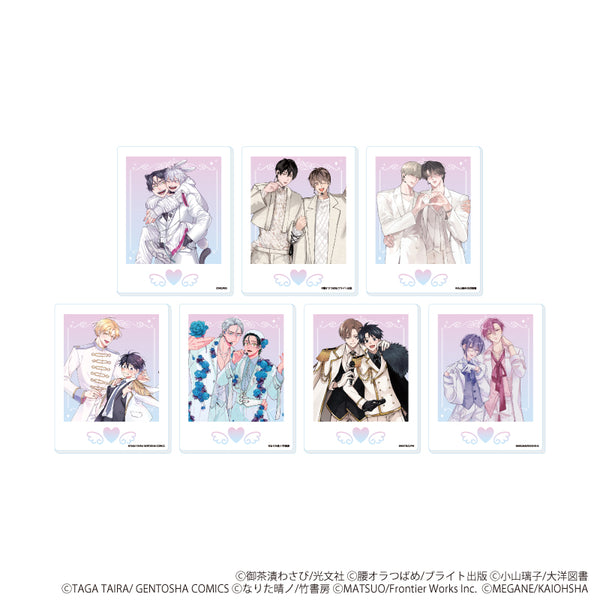 『箱推しBLフェア~アイドルたちとのカフェタイム~』アクリルカード01/コンプリートセット(全7種)(描き下ろしイラスト)