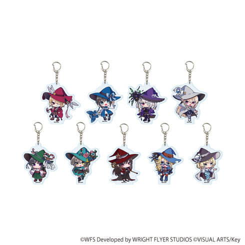 『ヘブンバーンズレッド』アクリルキーホルダー22/コンプリートセット(全9種)(ミニキャライラスト)
