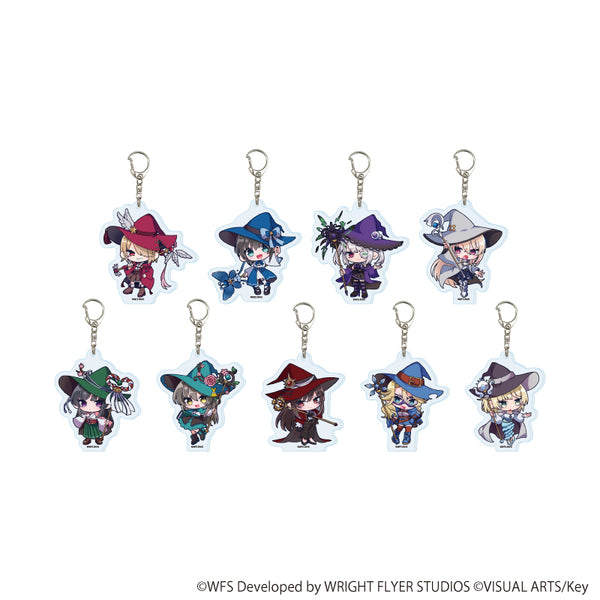 『ヘブンバーンズレッド』アクリルキーホルダー22/コンプリートセット(全9種)(ミニキャライラスト)