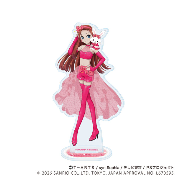 『プリティーシリーズ×サンリオキャラクターズ』アクリルスタンド04/へイン×ウィッシュミーメル(コラボイラスト)