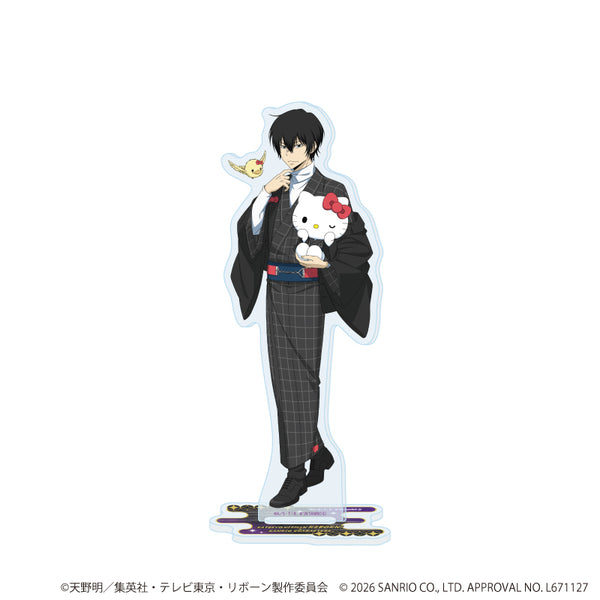 『家庭教師ヒットマンREBORN!×SANRIO CHARACTERS』アクリルスタンド53/雲雀恭弥×ハローキティ