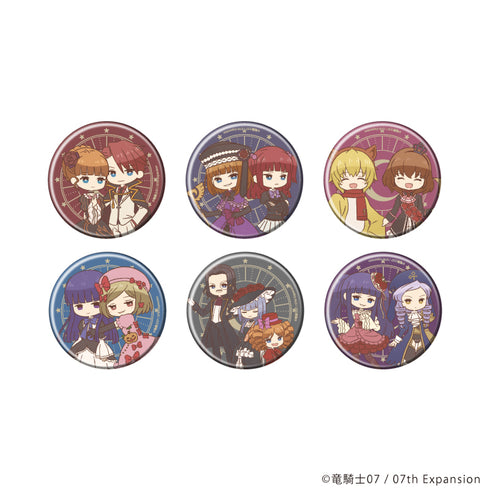 『うみねこのなく頃に』缶バッジ67/ブラインド(全6種)(レトロアートイラスト)【BOX】【202608再販】