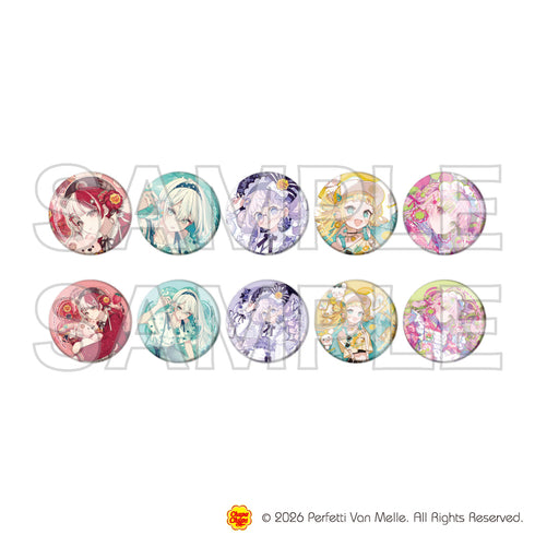 《多位插画师×Chupa Chups》哑光工艺徽章(57mm)01/全套(共10种)(联名插画)