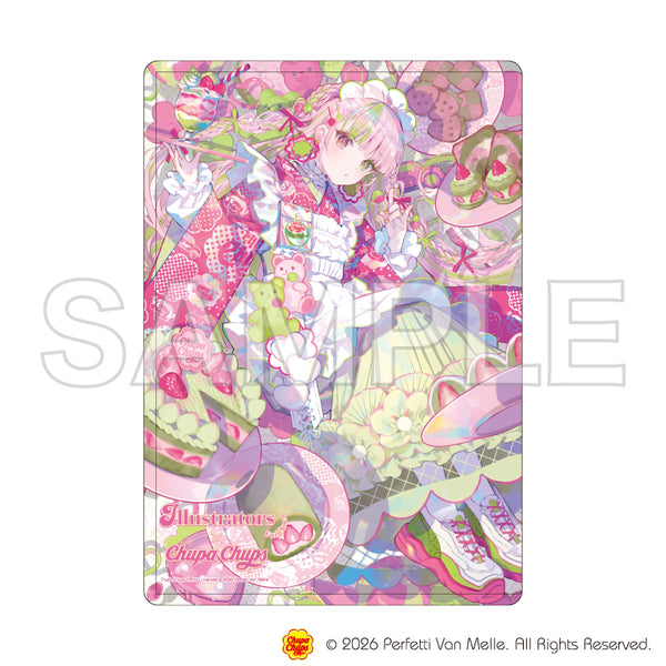 『複数イラストレーター×チュッパチャプス』キャラクリアケース05/藤ちょこ(コラボイラスト)