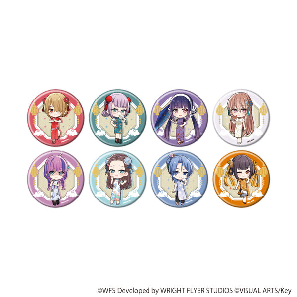 『ヘブンバーンズレッド』缶バッジ42/コンプリートセット(全8種)(ミニキャライラスト)