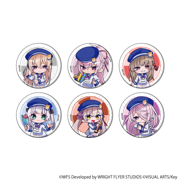 『ヘブンバーンズレッド』缶バッジ40/コンプリートセット(全6種) 第30G部隊(ミニキャライラスト)