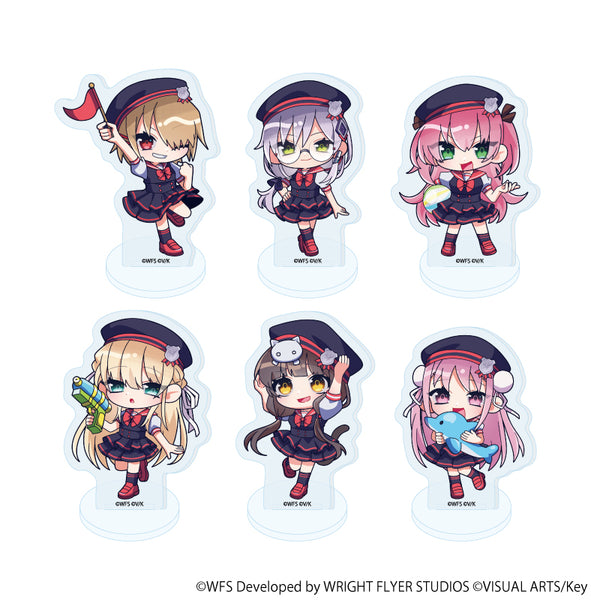 『ヘブンバーンズレッド』アクリルぷちスタンド31/コンプリートセット(全6種) 第31A部隊(ミニキャライラスト)