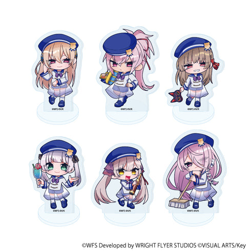 『ヘブンバーンズレッド』アクリルぷちスタンド32/コンプリートセット(全6種) 第30G部隊(ミニキャライラスト)