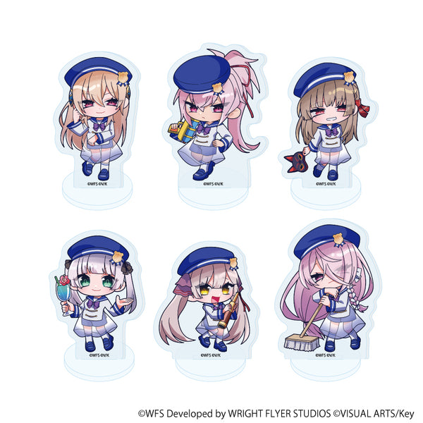 『ヘブンバーンズレッド』アクリルぷちスタンド32/コンプリートセット(全6種) 第30G部隊(ミニキャライラスト)