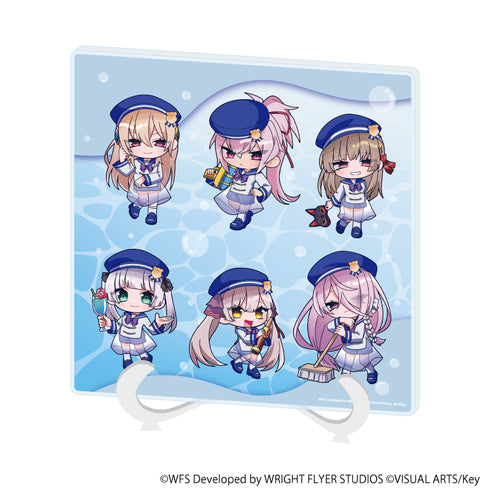 『ヘブンバーンズレッド』アクリルアートボード23/第30G部隊(ミニキャライラスト)