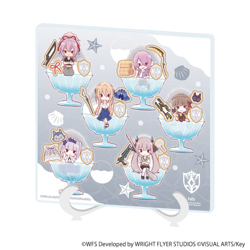『ヘブンバーンズレッド』アクリルアートボード27/第30G部隊 かき氷ver.(グラフアートイラスト)