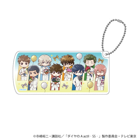 『ダイヤのA actII -Second Season-』スライド式小物ケース01/集合デザイン(グラフアートイラスト)