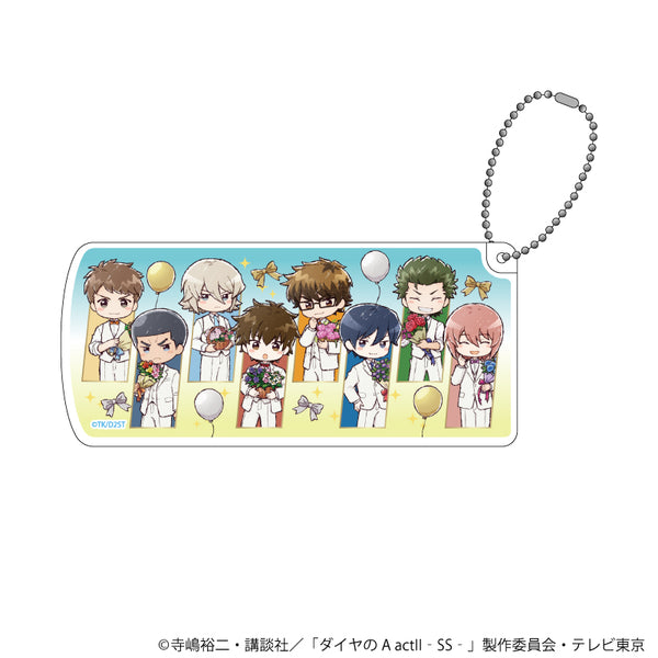 『ダイヤのA actII -Second Season-』スライド式小物ケース01/集合デザイン(グラフアートイラスト)