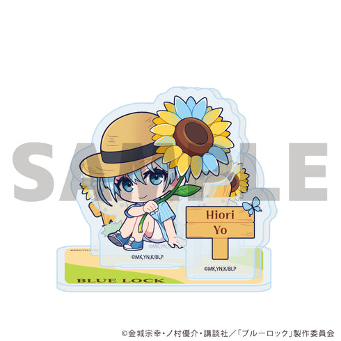 『ブルーロック』アクリルスタンドプレート20/氷織 羊 カラフルサンフラワーver.(ミニキャライラスト)