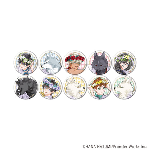 『獣人オメガバースシリーズ』缶バッジ01/ブラインド(全10種)(描き下ろしイラスト)【BOX】【202609再販】